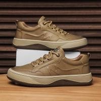 ราคา ฤดูใบไม้ผลิสไตล์ใหม่รองเท้าลําลองผู้ชายหนาSoledรองเท้าแฟชั่นAll Matchกีฬารองเท้ารองเท้าผ้าใบผู้ชายBreathableรองเท้าผู้ชายOxford Lace Upรองเท้า (48553691570)