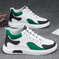 ราคา รองเท้าผู้ชายฤดูใบไม้ร่วงฤดูหนาวขนแกะ ขนแกะ ขนแกะ รองเท้าผ้าใบ 2025 Casual กีฬาผู้ชาย High (43376468331)