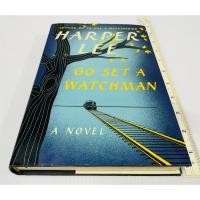 ราคา แท้ มือสอง ตำหนิขอบมีจุดน้ำตาลตามภาพ นิยายภาษาอังกฤษ Go Set a Watchman Reprint Edition Harper Lee 180 บาท (40558363089)