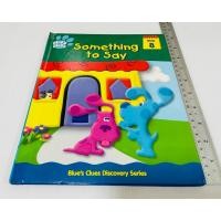 ราคา มือสอง ปกแข็ง นิทานเด็กภาษาอังกฤษ Blue s Clues Something to Say 90 บาท (28982199105)