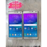 ราคา samsung note 4 ใช้งานได้ โทรเข้าออก ได้จอเบิร์นเล็กน้อย เหมา 2 เครื่ิอง 600 รวมส่ง (44078385172)