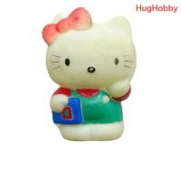 ราคา มือ2 สภาพเก่า งานไม่มีลิขสิทธิ์ งานเก่ายุค 2000s ฟิกเกอร์ยางบีบ Hello Kitty ขนาด 9 5cm (45304891893)