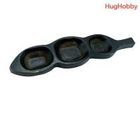 ราคา มือ2 งานเก่าวินเทจ ถาดไม้แกะสลัก 3 หลุม รูปทรงมะขาม ขนาด 36x9cm ของตกแต่งบ้านวินเทจ (44954940660)