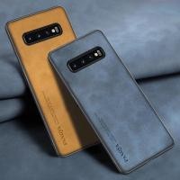 ราคา Samsung Galaxy S10 S10 Plus S10 5G กันกระแทก หนัง PU วินเทจ ไฮบริด เคสกันกระแทก (21705920973)