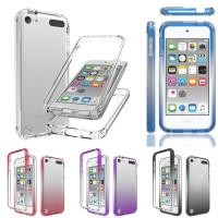 ราคา สําหรับ ipod Touch 7 Touch 6 Touch 5 th Full Body Hybrid ทนทานกันกระแทก Gradient Clear Back Case Cover (25387917136)