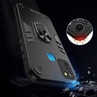 ราคา สําหรับ Infinix Smart 5 X657 X657C X657B Hybrid เกราะกันกระแทกแหวนผู้ถือขาตั้ง (53202909730)