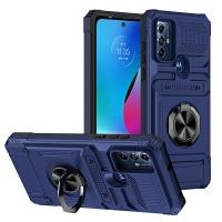ราคา สําหรับ Motorola Moto G เคสสําหรับงานหนักกันกระแทกบริสุทธิ์พร้อมแม่เหล็ก 360 ขาตั้งโลหะหมุนได้และช่องเสียบการ์ดคู่ที่ซ่อนอยู่ (52801453996)