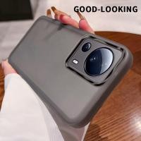 ราคา สําหรับ Xiaomi 13 Lite Matte Clear เคสกันกระแทกพร้อมฝาครอบกล้องตัวป้องกันเลนส์ฝาครอบกันกระแทก (45154686574)