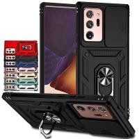 ราคา สําหรับ Samsung Galaxy Note 20 Note 20 Ultra 5G สไลด์เลนส์กล้องเคสกันกระแทกที่วางแหวนปกป้องฝาครอบเชลล์ (27230751308)