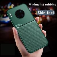 ราคา สําหรับ Huawei Mate 40 Mate 50 30 Pro Mate 20 X หรูหราแม่เหล็กหนังกรณี Matte กันกระแทกฝาครอบโทรศัพท์ Shell (25780008489)