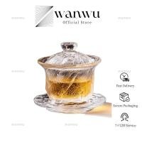 ราคา แก้วคริสตัลใสชามชาพิธีชงชาจีน ไกวาน ถ้วยชงทนความร้อนสําหรับชาอูหลง ปู่ เอ่อ (52700990701)