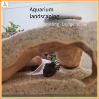 ราคา ภูมิทัศน์ตู้ปลา เครื่องประดับตกแต่งพิพิธภัณฑ์สัตว์น้ำ บ้านหนีสร้างสรรค์ ปีนสัตว์เลี้ยงดูถ้ำใต้ดินปลา ถ้ำหนีใต้น้ำพิมพ์ 3D สำหรับตู้ปลา (26081708049)