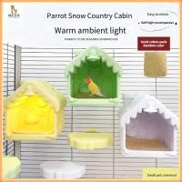 ราคา อุปกรณ์เสริมกรงนก กรงนก รังนก บ้านนก บรรยากาศคริสต์มาสไนท์ไลท์ ที่พักนกนก ของขวัญปีใหม่ รังนก วันหยุดคริสต์มาสและปีใหม่ รังนก (56803167243)