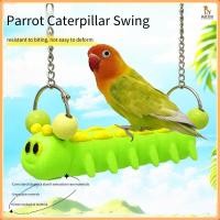 ราคา อุปกรณ์นกแก้ว สนุกหนอนผีเสื้อแกว่งของเล่นนก แพลตฟอร์มนกแก้ว เสายืนสำหรับนก ตกแต่งกรงนก อุปกรณ์กรงนก (41319974377)
