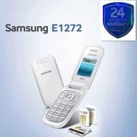 ราคา Samsung E1272 GSM 2G โทรศัพท์มือถือสี่วง โทรศัพท์มือถือปุ่มพลิกซิมคู่ (40971131396)