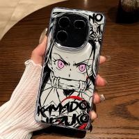 ราคา สําหรับ IQOO 15 13 12 Neo 11 Neo 10 Z9 Z10 Turbo Pro DemonSlayer Kamado Nezuko บางนุ่มเคสโทรศัพท์ iQOO Neo 9 Z9X Z8X เคสใสป้องกันกล้องกันกระแทกฝาครอบ iQOO (54853910016)
