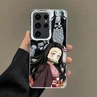ราคา DemonSlayer Kamado Nezuko Micro Matte Hard เคสโทรศัพท์สําหรับ Samsung S26 Ultra S25 Ultra S24 Ultra S25FE S23 Ultra A56 A17S24 S23 FE S22U S20FE S21 Anti Shock Samsung Cover (52003542663)