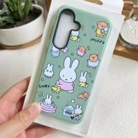 ราคา การ์ตูน MIFFY กระต่ายสองชั้นกันกระแทกเคสโทรศัพท์สําหรับ Samsung S25 Ultra S24 Ultra S24FE A56 A55 S24 S23 Ultra S22 S21 A16 A15 Samsung Cover (41458654477)