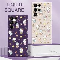 ราคา Samsung S25 Ultra S24 FE S24 Ultra A56 A55 การ์ตูน Sanrio Hello Kitty Miffy ซิลิโคนสําหรับ Samsung S25 Galaxy S24 S23 FE S22 A55 A54 A05 A15 A35 ป้องกันลายนิ้วมือกันกระแทก (29176878986)