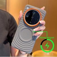 ราคา 3D Wave Texture Magnetic Premium Leather Phone Case Oppo Find X8 Pro X8 Ultra X8S กันกระแทกOppo Cover (40008482967)