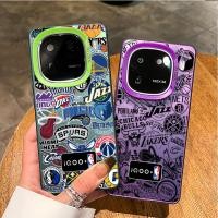 ราคา IQOO Co brand NBA บาสเกตบอลทีมป้ายเคสโทรศัพท์สําหรับ iQOO 13 12 Pro Z10 Turbo Z9 Z9X Neo 10 Pro Plus Neo 9 Hard เลเซอร์สําหรับ iQOO Z9 Turbo Z8 กันกระแทก iQOO Cover (57750141915)