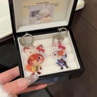 ราคา การ์ตูนน่ารักจูดี้นิคคู่อะคริลิกระเป๋านักเรียนพวงกุญแจตุ๊กตากระเป๋านักเรียนจี้ตุ๊กตาสุนัขจิ้งจอกรูปร่างจี้ของขวัญ (48305358020)