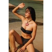 ราคา IDK BLACK BACCARA BIKINI SET (28217893777)