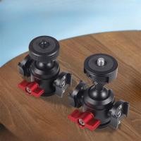 ราคา Universal ทรงกลมขนาดเล็ก Gimbal หมุนรองเท้าเย็น 1 4 ขาตั้งกล้องเหมาะสําหรับ OSMO360 GoPro13 ที่นั่งคงที่ (41376694209)