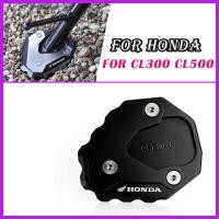 ราคา สําหรับHonda CL500 CL300 CL 300 CL 500 2023 2024 อุปกรณ์เสริมรถจักรยานยนต์Kickstandแผ่นรองรับเท้าขาตั้งขยายPad (44021038498)