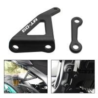 ราคา สำหรับ Yamaha MT 09 MT09 2024 2025 อุปกรณ์เสริมรถจักรยานยนต์ แป้นเหยียบแบบเรซซิ่ง ตะขอเกี่ยว พักเท้าหลัง พักเท้าผู้โดยสาร แผ่นปิด ขาตั้งท่อไอเสีย (42208773459)