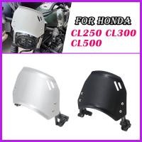 ราคา สําหรับHonda CL250 CL300 CL500 CL 250 CL 300 CL 500 2023 2024 2025 อุปกรณ์เสริมรถจักรยานยนต์อลูมิเนียมด้านหน้ากระจกกระจกWind Shield Visor Airflow Deflector (53553121959)
