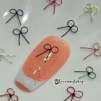 ราคา อะไหล่หลากโบว์สีติดเล็บน่ารักมีหลากหลายสีให้เลือกมีแบบคละหรือสีเดียวก็มีมีมากถึง 10 สี ลูกค้าสามารถเลือกได้นะคะ (40652951351)