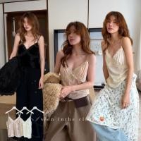 ราคา ส่งด่วน 6565 ? ? ? ? ? ? ? ? ? ? ? ? ? ? ? ? ? ? ? ? เสื้อสายเดี่ยวผ้ากำมะหยี่ ดีเทลแต่ง (50154724574)