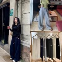 ราคา ส่งด่วน ? ? ? ? 8062 กางเกงวอร์มขายาว ทรงขากระบอก เอวสม็อกยางยืด (44177356273)