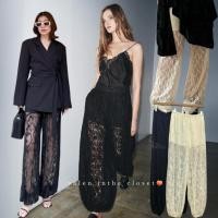 ราคา ส่งด่วน 9969 GENIE LACE PANTS กางเกงทรงบอลลูน กางเกงจินนี่ ขอบเอวยางยืด (54201822408)