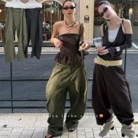 ราคา ส่งด่วน MMFISH JUMBO DENIM กางเกงขายาว ทรงบอลลูน ผ้าดีมาก (42568241877)