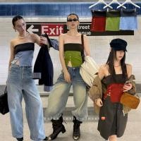 ราคา ส่งด่วน 25M551 MMFISH ? ? ? ? ? ? ? ? ? ? ? ? ? ? ? ? ? เกาะอกไหมพรมแต่งกระดุมด้านข้าง (40474370343)