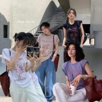 ราคา ส่งด่วน ? ? ? ? ? ? ? ? ? ? ? ? ? ? ? ? ? เสื้อยืดผ้าสลาฟ สกรีนลาย เสริมบ่าฟองน้ำ ปังมาก ons (28960936861)