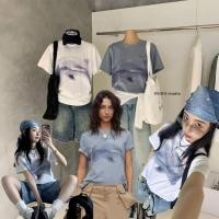 ราคา ส่งด่วน ? ? ? ? 8874 เสื้อยืดคอกลม แขนสั้น พิมพ์ลายปลาโลมา (40528343621)