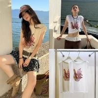 ราคา ส่งด่วน 25T252 MMFISH ? ? ? ? ? ? ? ? ? ? ? ? ? ? ? ? ? ? ? ? เสื้อกล้ามสกรีนลายสุดมินิมอล แบบสาวมีเทส (40301831998)