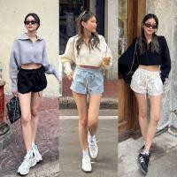 ราคา GLAM sweater set เสื้อ กางเกง ขายแยกกันนะคะ ชุดเช็ทเสื้อไหมพรมแขนยาว กางเกงขาสั้น น่ารักมากๆค่า (22660158614)