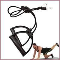 ราคา เชือกดึงResistance Bands ยางยืดพร้อมที่จับ อุปกรณ์เสริมสำหรับออกกำลังกาย JINNERTH (54054340827)