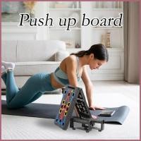 ราคา Push up Rack Board Push up Board Anti Slip Handles อุปกรณ์ออกกําลังกายพับได้สําหรับกล้ามเนื้อหน้าอกการฝึกอบรมโรงรถ jinnerth (45154365780)