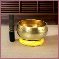 ราคา ร้องเพลงชามสมาธิทองเหลือง Zen ชามชุด Spiritual Decor Chimes ผ่อนคลายลึก Sleep Aid สําหรับผู้เริ่มต้น jinnerth (54653369382)