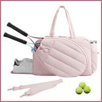 ราคา กระเป๋าเทนนิสสําหรับผู้หญิงกระเป๋าเทนนิสถือ 2 ไม้พร้อมช่องรองเท้าและกระเป๋าเปียกกันน้ํา jinnerth (26343986036)