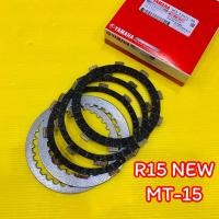 ราคา แผ่นครัช R 15 New 2017 2020 MT15 5แผ่น แผ่นเหล็ก2แผ่นครัช3แผ่น BK6 E6321 00 แท้ WS (26129081009)