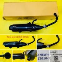 ราคา ท่อเดิม Fino new 2010 2012 รุ่นมีอาร์ม เกย์แยก มีท่ออากาศ พร้อมกันร้อน เคฟล่าดำ TP (42677854270)