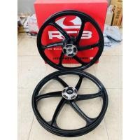 ราคา ล้อแม็ก SONIC NOVA DASH TENA ดิสหลัง สีดำล้วน Racing Boy (13302234123)