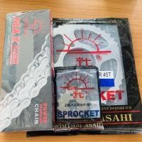 ราคา โซ่สเตอร์ชุด spark spark nano 428 14 45 112l แท้ พระอาทิตย์ (6962383962)