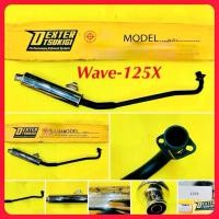 ราคา ท่อเดิม เวฟ125เอ็กซ์ Wave 125X มอก TSUKIGI มอเตอร์ไซค์ Motorcycle (52954616128)